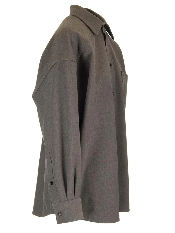 Bottega Veneta Grey Jackets - Image 3