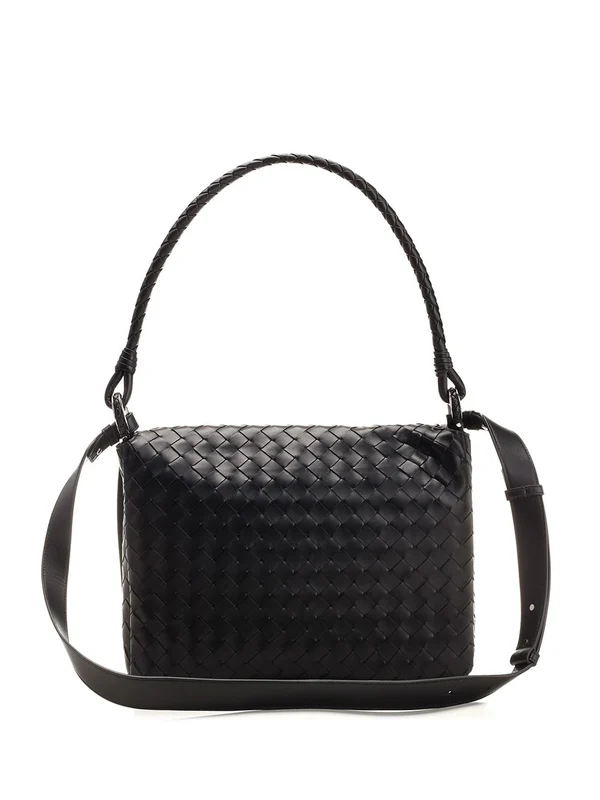 Bottega Veneta Black Cross Bags - Image 3