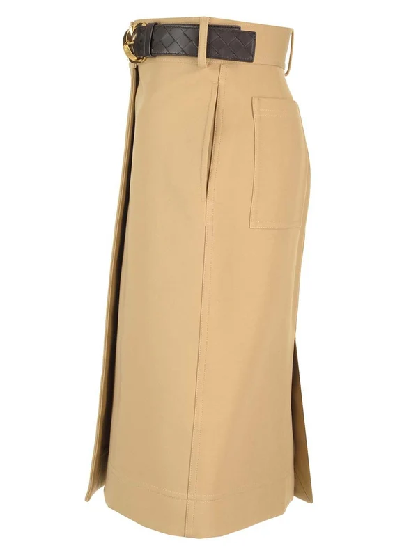 Bottega Veneta Beige Skirts - Image 3