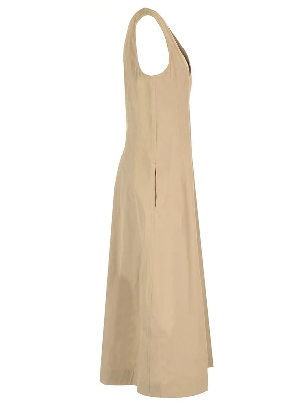 Bottega Veneta Beige Long Dress - Image 3