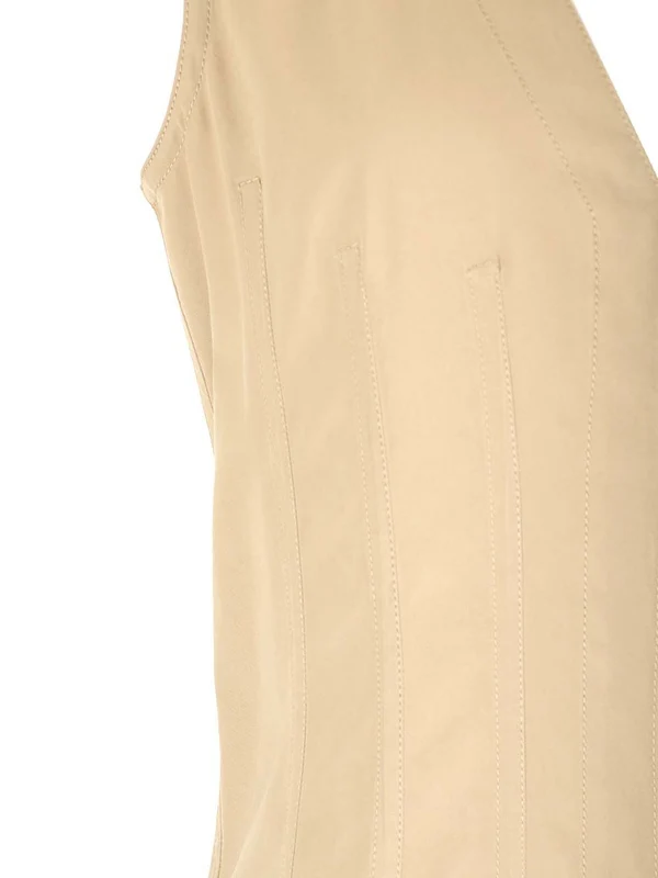 Bottega Veneta Beige Long Dress - Image 5