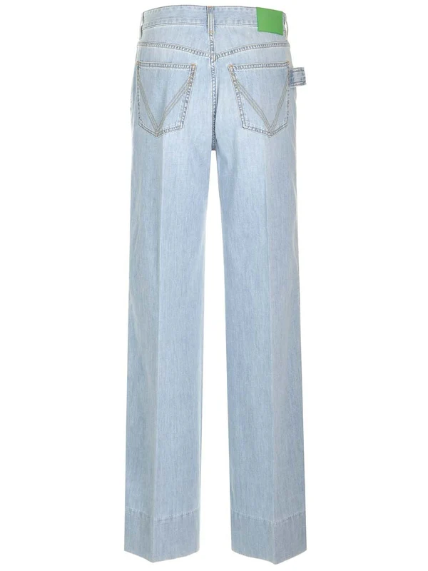 Bottega Veneta Blue Denim Pants - Image 2