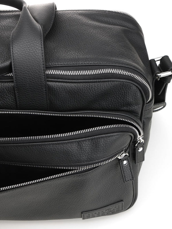 Mm6 Maison Margiela Black Boston Bags - Image 5