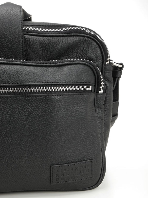 Mm6 Maison Margiela Black Boston Bags - Image 6