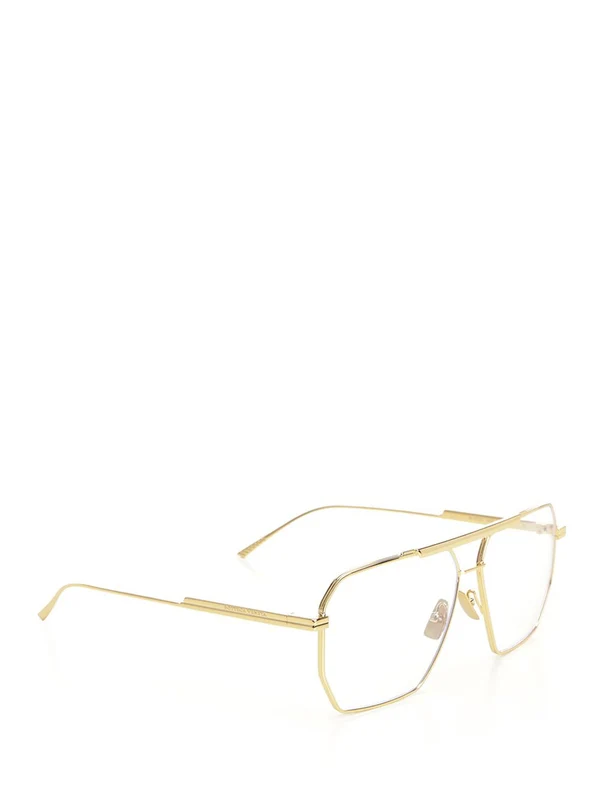 Bottega Veneta Gold Sunglasses - Image 2
