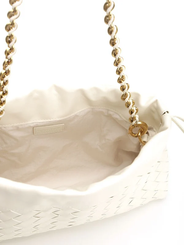 Bottega Veneta Dust White Crossbody & Shoulder Bags - Image 4