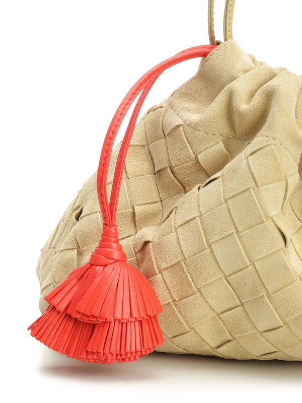 Bottega Veneta Dust Beige Crossbody & Shoulder Bags - Image 5