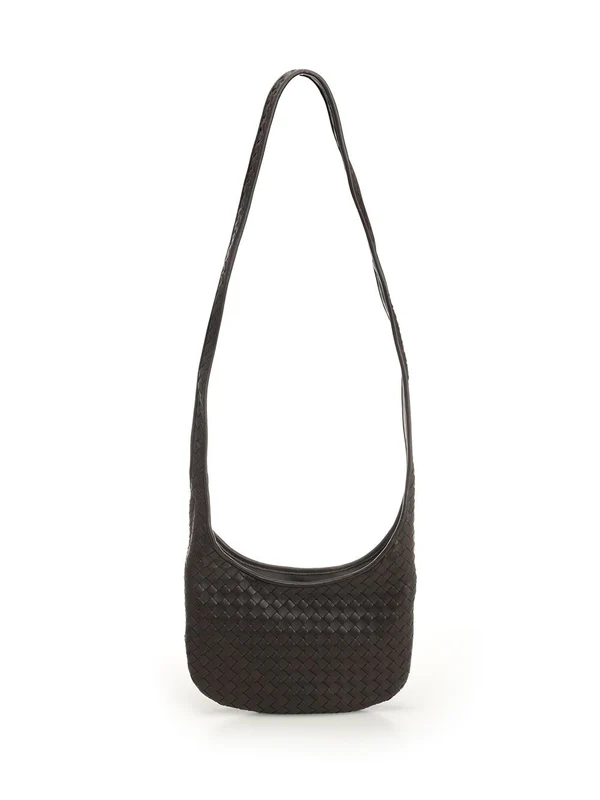 Bottega Veneta Veneto Small Brown Cross Bags - Image 3