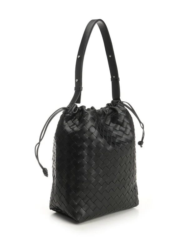 Bottega Veneta Biblioteca Black Tote Bags - Image 2