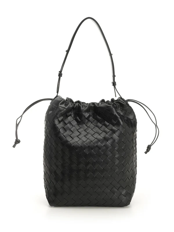 Bottega Veneta Biblioteca Black Tote Bags - Image 3