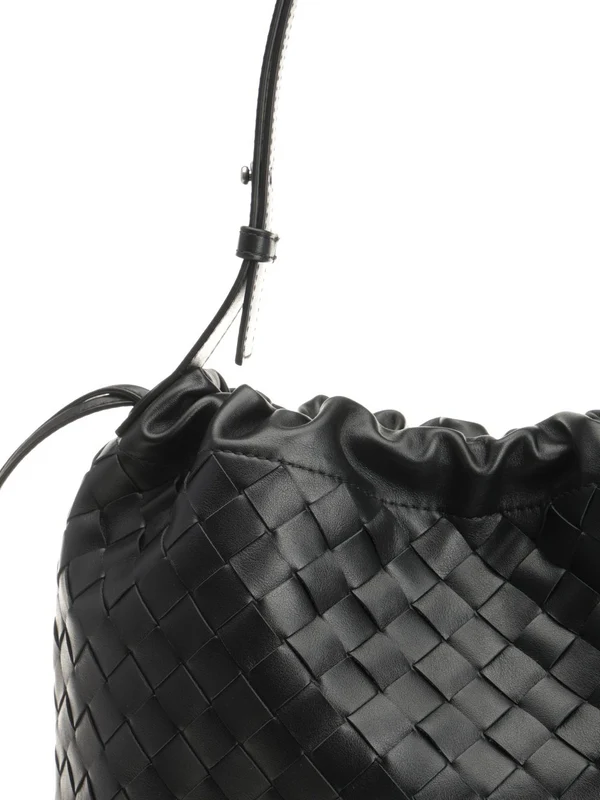 Bottega Veneta Biblioteca Black Tote Bags - Image 5