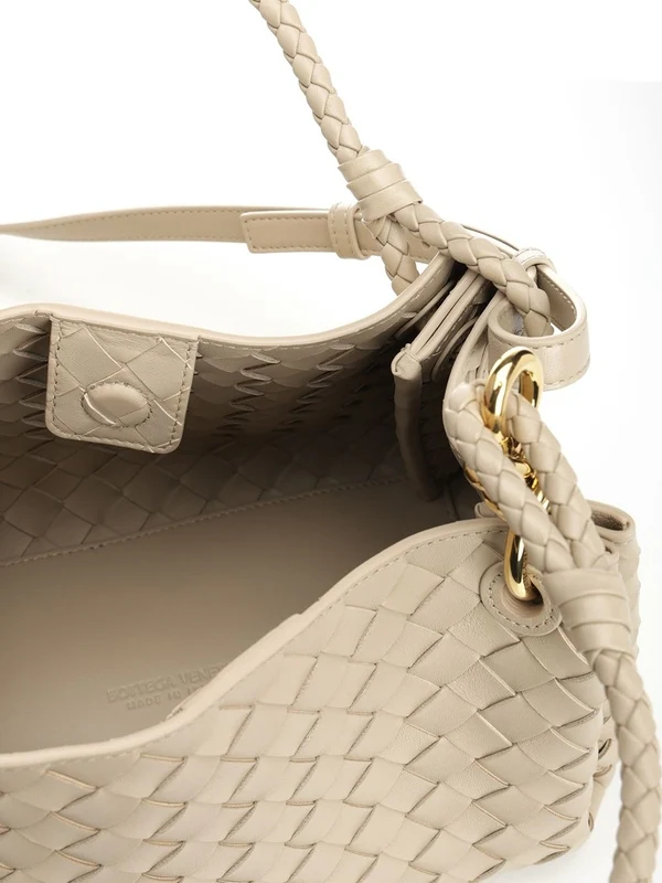 Bottega Veneta Parachute Medium Beige Tote Bags - Image 4
