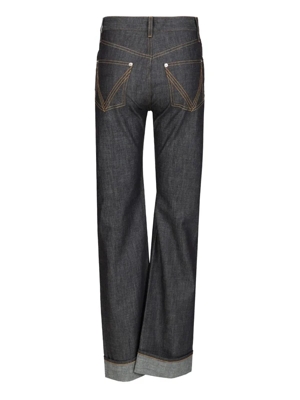 Bottega Veneta Blue Denim Pants - Image 2