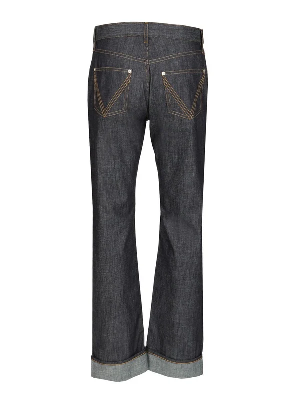 Bottega Veneta Blue Denim Pants - Image 2