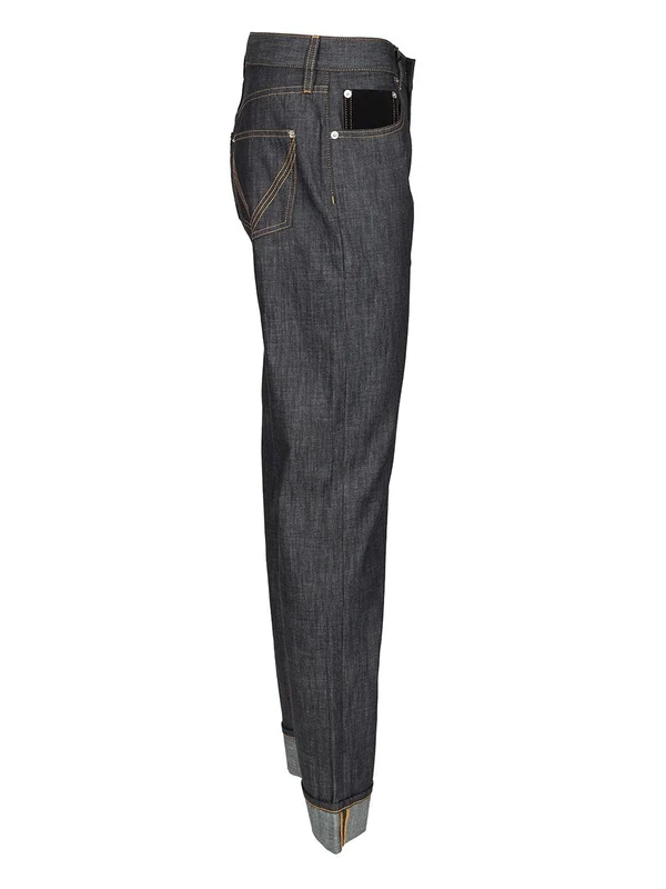Bottega Veneta Blue Denim Pants - Image 3