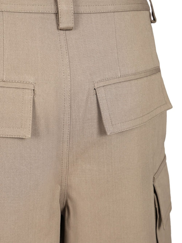 Bottega Veneta Beige Casual Pants - Image 4