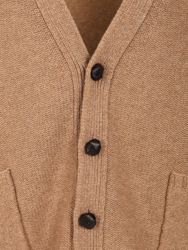 Bottega Veneta Beige Cardigans - Image 4