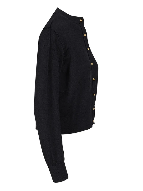 Bottega Veneta Blue Cardigans - Image 4