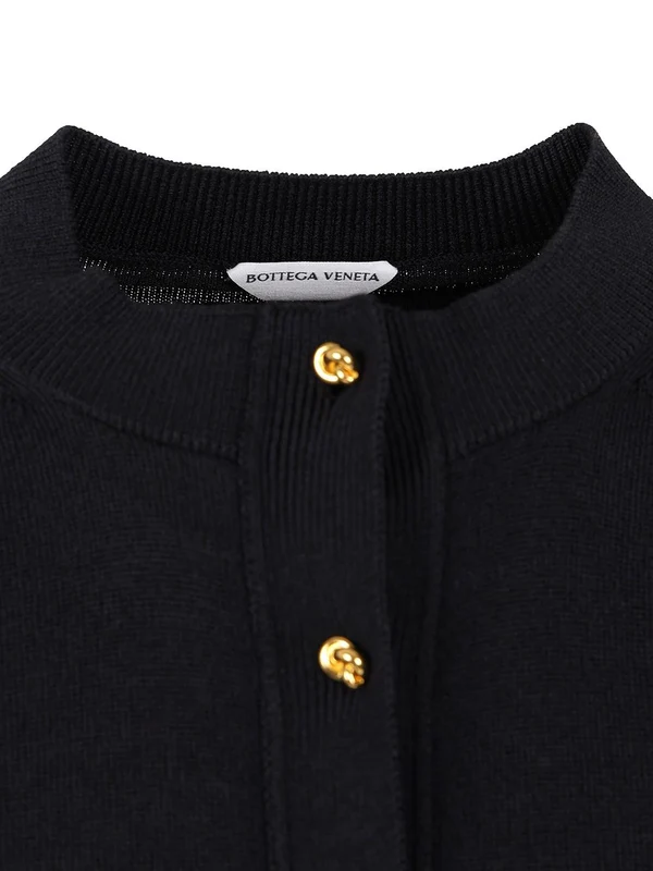 Bottega Veneta Blue Cardigans - Image 5