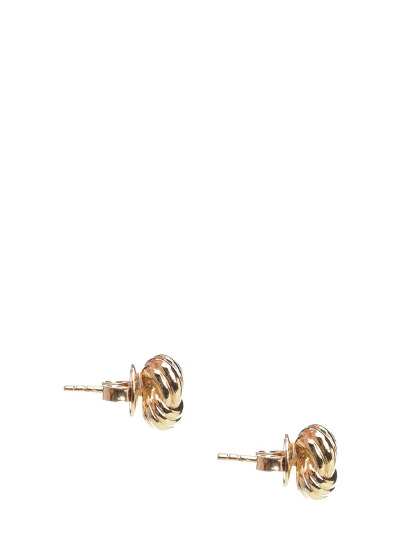 Bottega Veneta Gold Earrings - Image 2