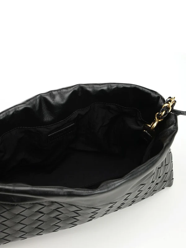 Bottega Veneta Dust Black Crossbody & Shoulder Bags - Image 4