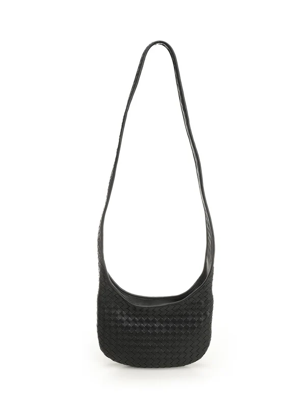 Bottega Veneta Veneto Small Black Cross Bags - Image 3