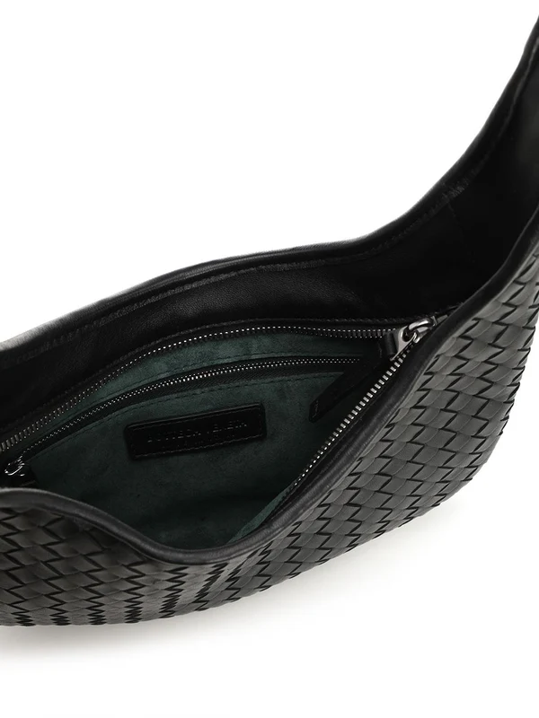 Bottega Veneta Veneto Small Black Cross Bags - Image 4