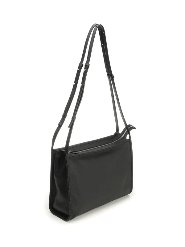 Bottega Veneta Corriere Black Cross Bags - Image 2