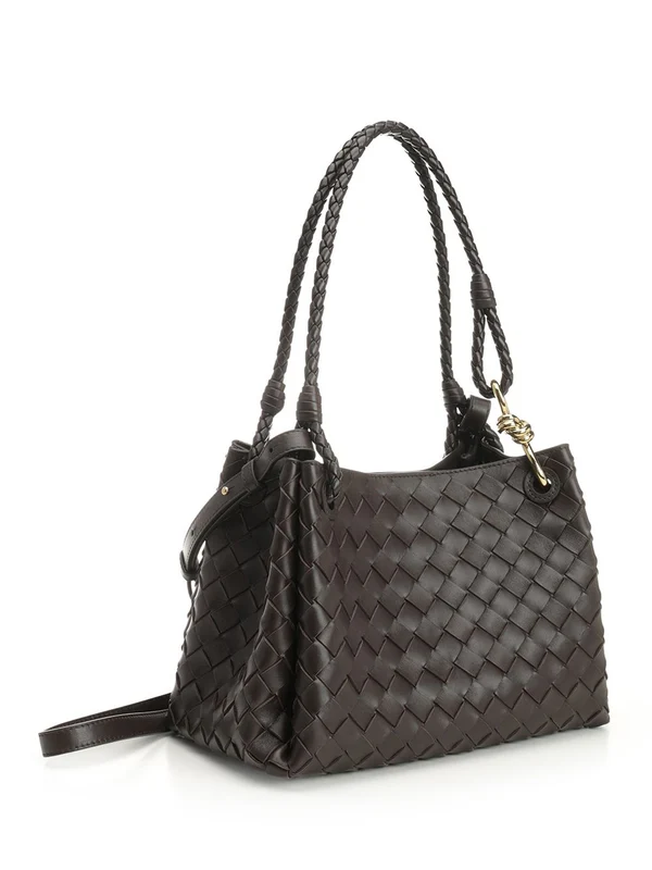 Bottega Veneta Parachute Medium Brown Crossbody & Shoulder Bags - Image 2