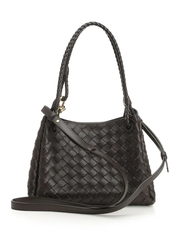 Bottega Veneta Parachute Medium Brown Crossbody & Shoulder Bags - Image 3