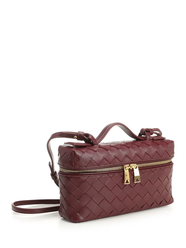 Bottega Veneta Bang Bang Burgundy Tote Bags - Image 2