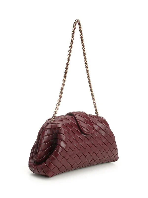 Bottega Veneta Lauren 1980 Medium Burgundy Crossbody & Shoulder Bags - Image 2