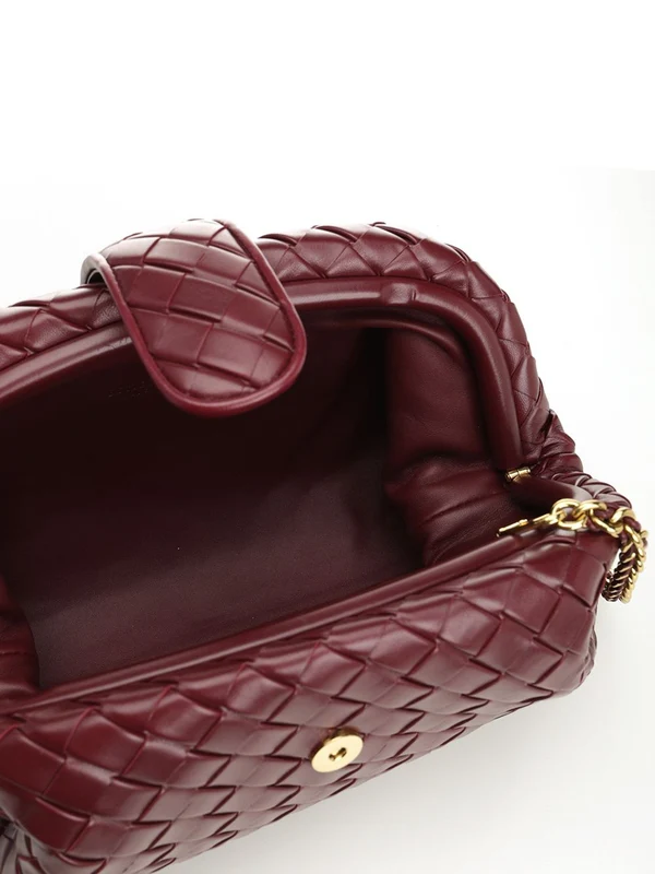 Bottega Veneta Lauren 1980 Medium Burgundy Crossbody & Shoulder Bags - Image 4