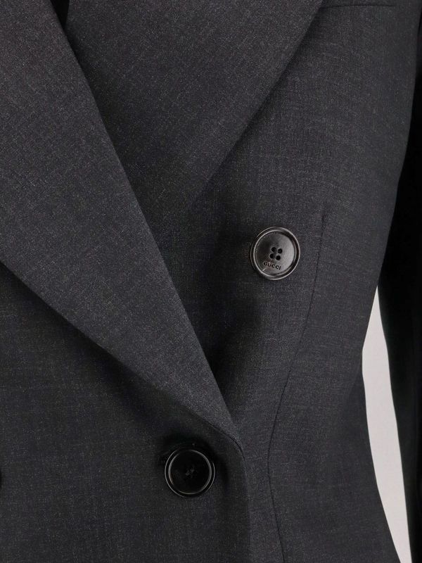 Gucci Double-Breasted Tailored Jacket - Image 3