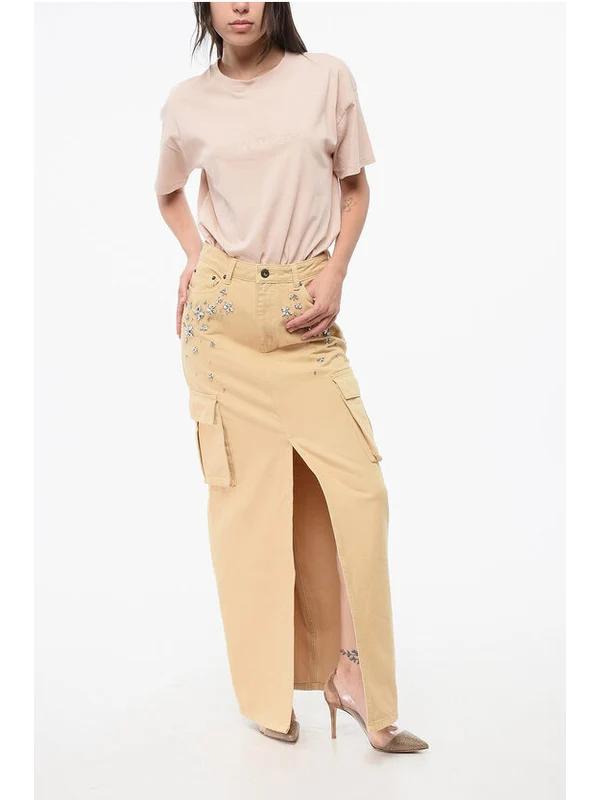 Self-Portrait Beige Skirts - Image 4