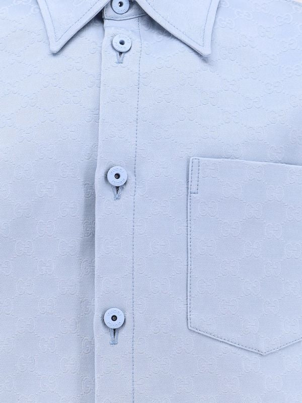 Gucci Blue Shirts - Image 3