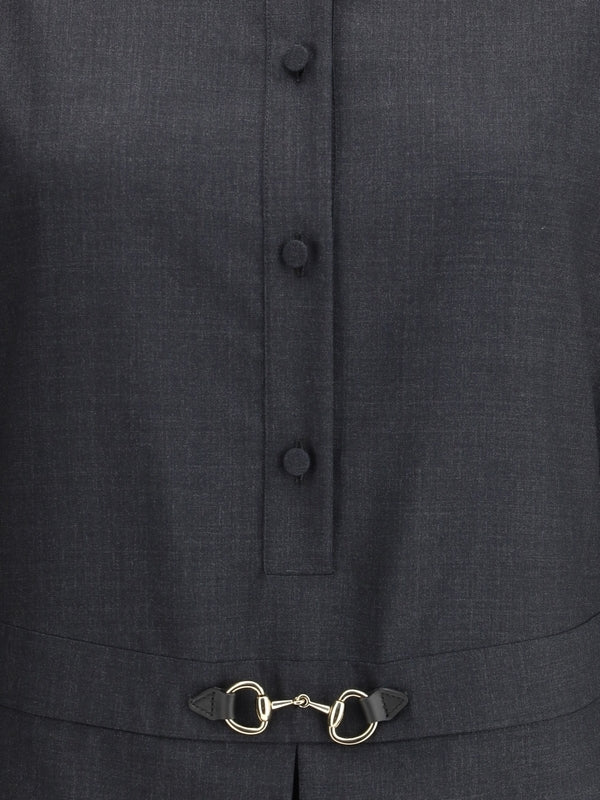 Gucci Grey Mini Dress - Image 3