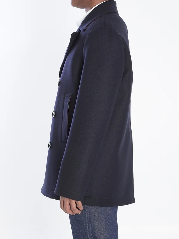 Gucci Navy Coats - Image 2