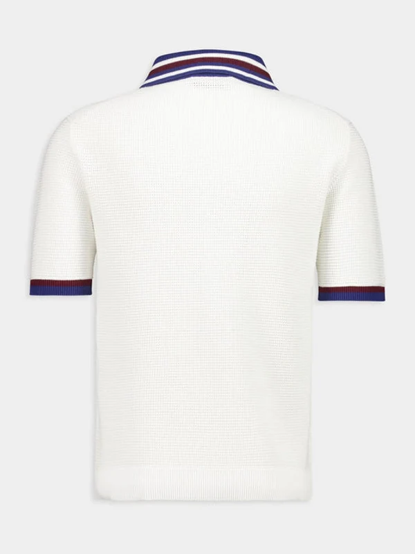 Gucci White Polo Shirts - Image 2