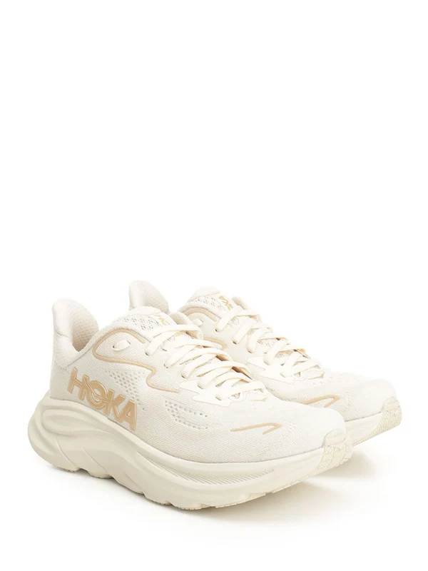 Hoka One One White Low Top Sneakers - Image 2