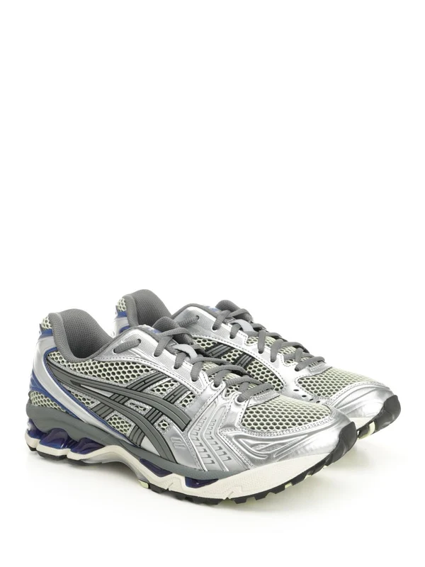 Asics Silver Low Top Sneakers - Image 2