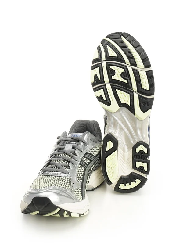 Asics Silver Low Top Sneakers - Image 5