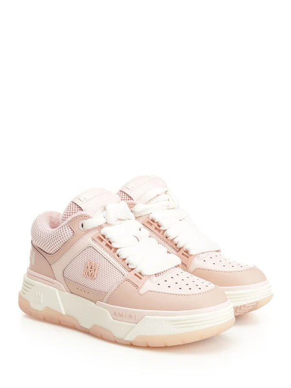 Amiri Pink Low Top Sneakers - Image 2