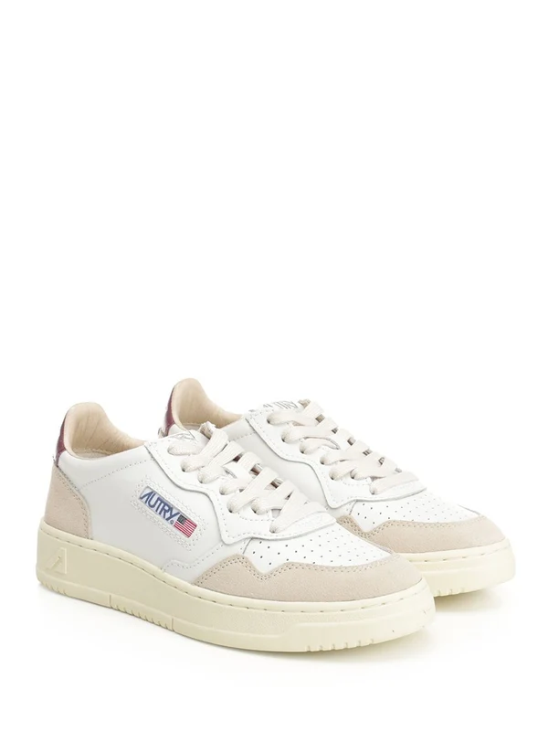 Autry White Low Top Sneakers - Image 2