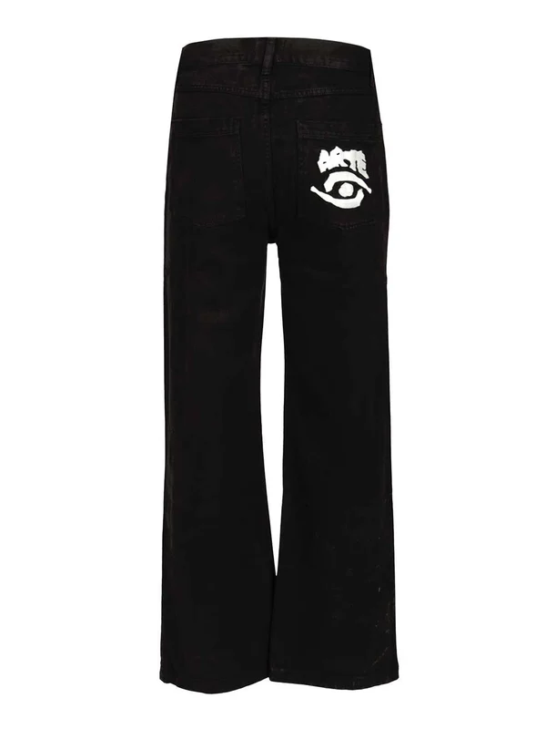 Arte Black Denim Pants - Image 2