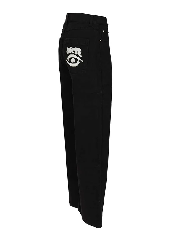 Arte Black Denim Pants - Image 3