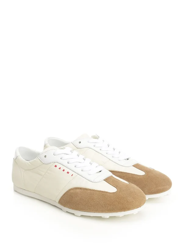 Marni White Low Top Sneakers - Image 2