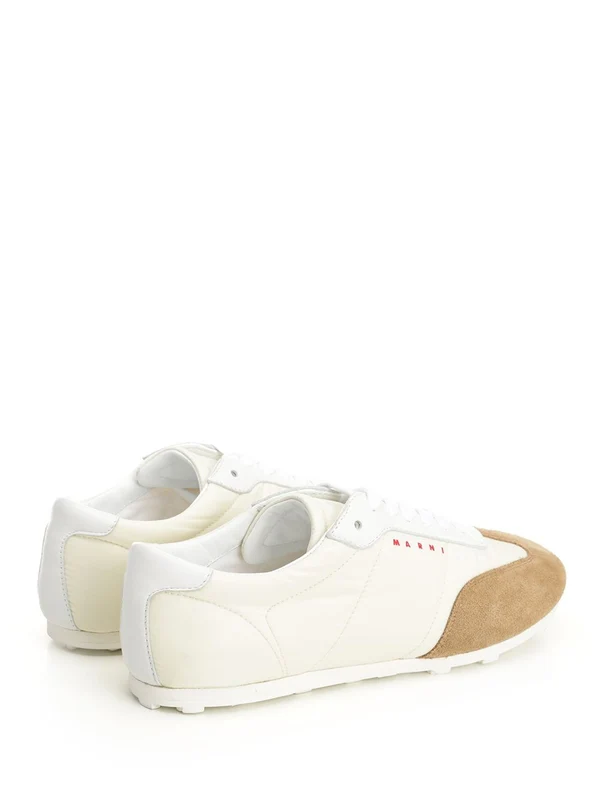 Marni White Low Top Sneakers - Image 3