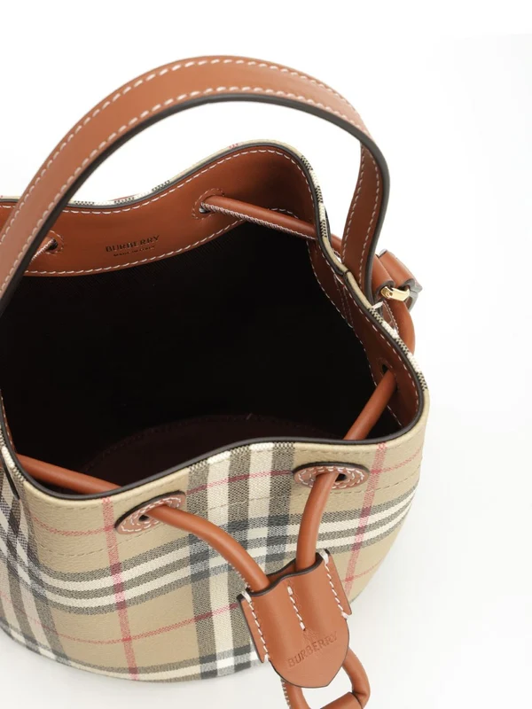 Burberry Beige Bucket Bags - Image 4