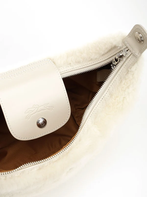 Longchamp White Tote Bags - Image 4
